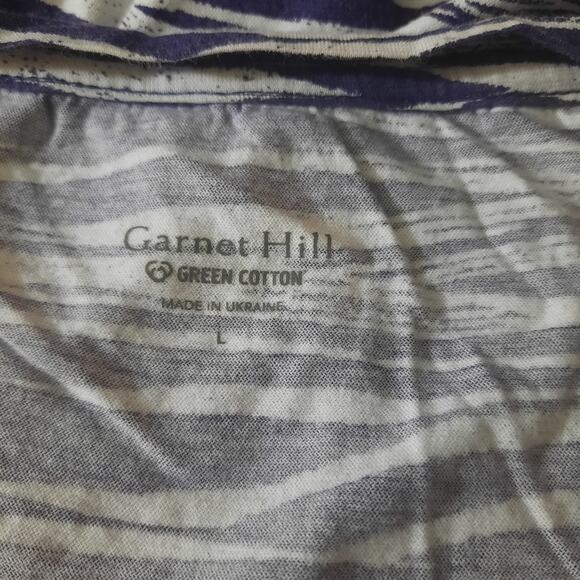 Garnet Hill Relaxed Knit Womens Zebra Print Pajamas Size Large. NWOT - Picture 7 of 13